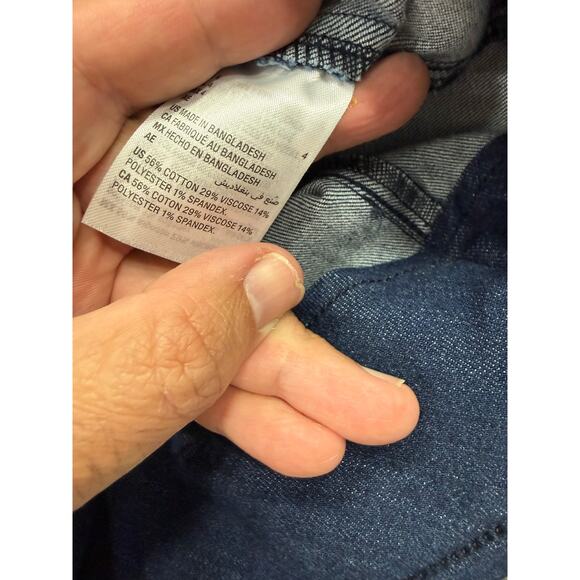 I.N.C. Women's High-Rise Pull-On Flared Cropped Jeans Size 4 NEW # H790 - Picture 7 of 8